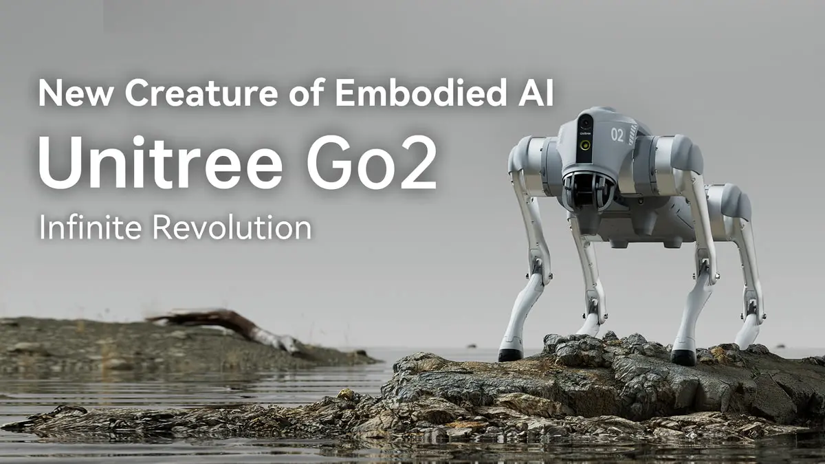 Unitree Go2-W Wheeled Quadruped Robot Dog